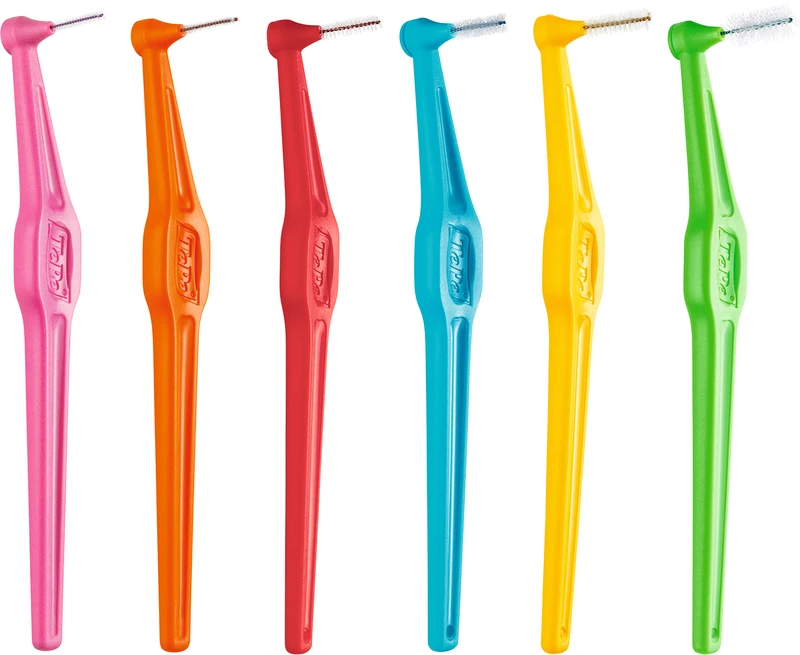 TePe® Interdentalbürsten Angle  Packung  6 Stück sortiert