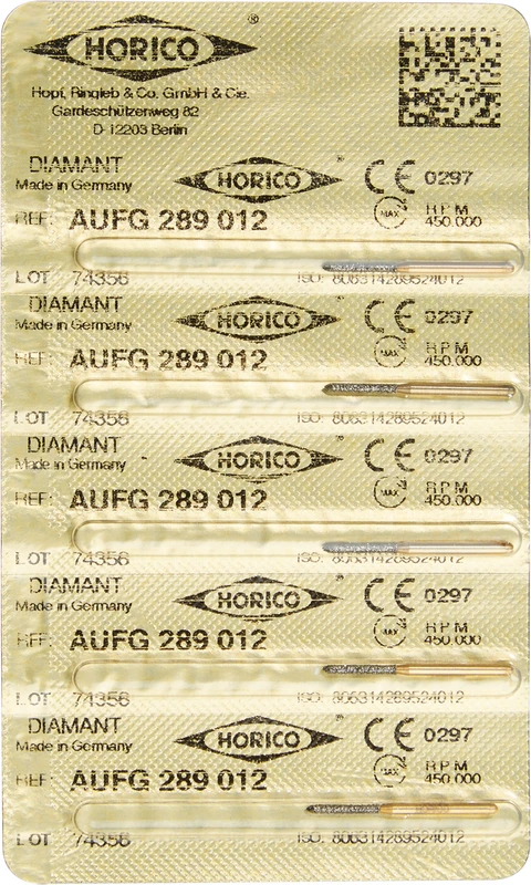 Diamant AuFG 289  Packung  5 Stück FG, Figur 289, ISO 012