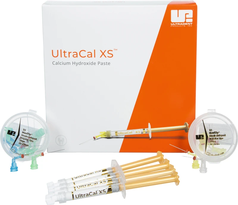 UltraCal XS  Kit  4 x 1,2 ml Spritze, 20 NaviTips Single Sideport 29g, sortierte Längen