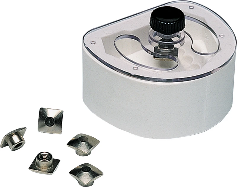 Zentrierplatte  Set  1 Zentrierplatte, 1 Halteschraube, 5 Gewindebuchsen