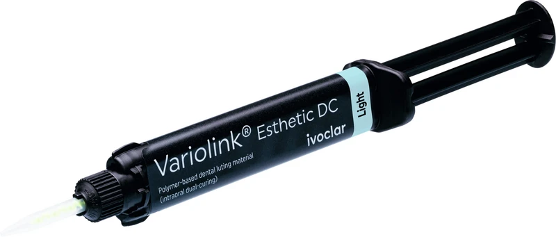 Variolink® Esthetic  Vorteilspackung  3 x 9 g Automix Spritze DC light, 3 x 15 Mischkanülen