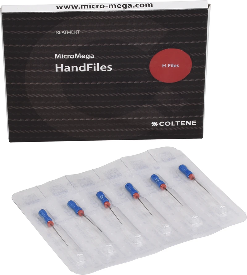 B6 H-Files  Packung  6 Stück 21 mm, ISO 030