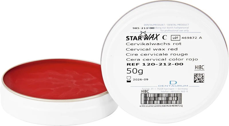 STARWAX Cervicalwachs  Dose  50 g rot