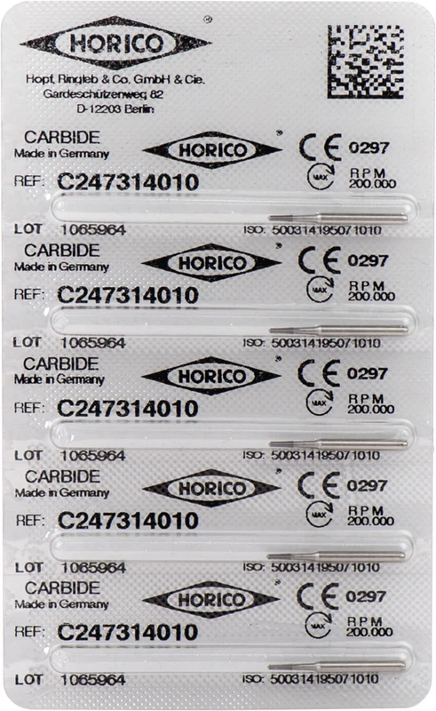 HM-Finierer C247  Packung  5 Stück FG, Figur 195, 4 mm, ISO 010