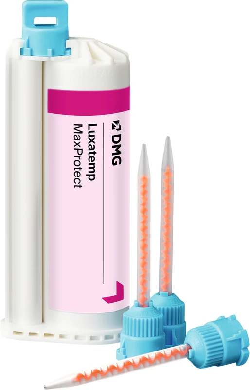 Luxatemp MaxProtect   Packung  50 ml Doppelkartusche A3, 15 Automix Tips