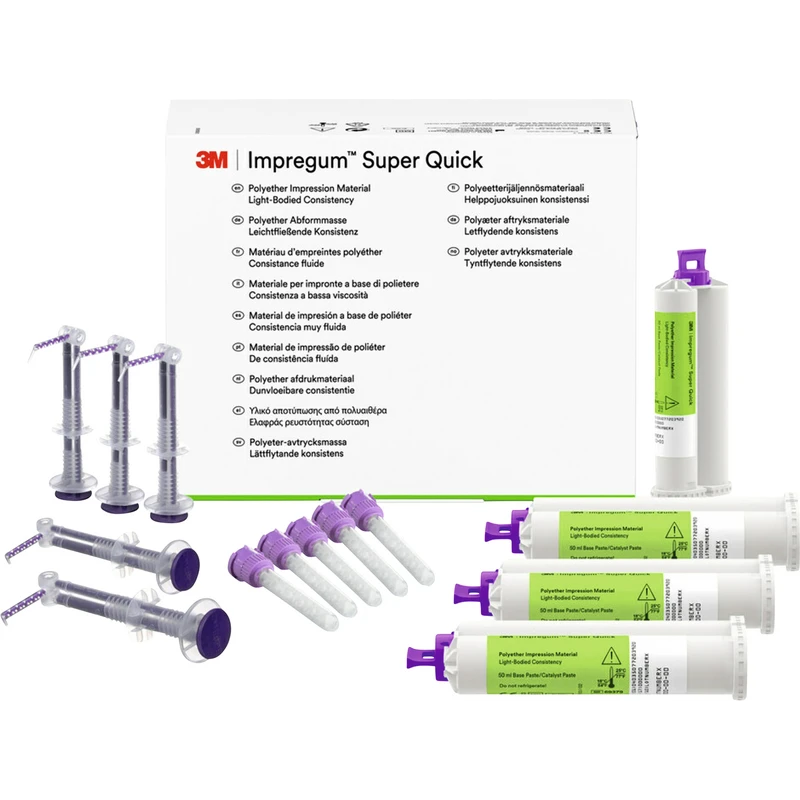 Impregum Penta Super Quick  Refillpackung  4 x 50 ml Doppelkartusche Light Body, Zubehör