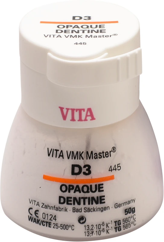 VITA VMK Master® VITA classical A1-D4®  Dose  50 g Pulver opaque dentin D3
