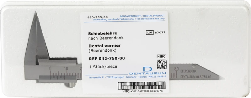 Schiebelehre  Stück  042-750-00