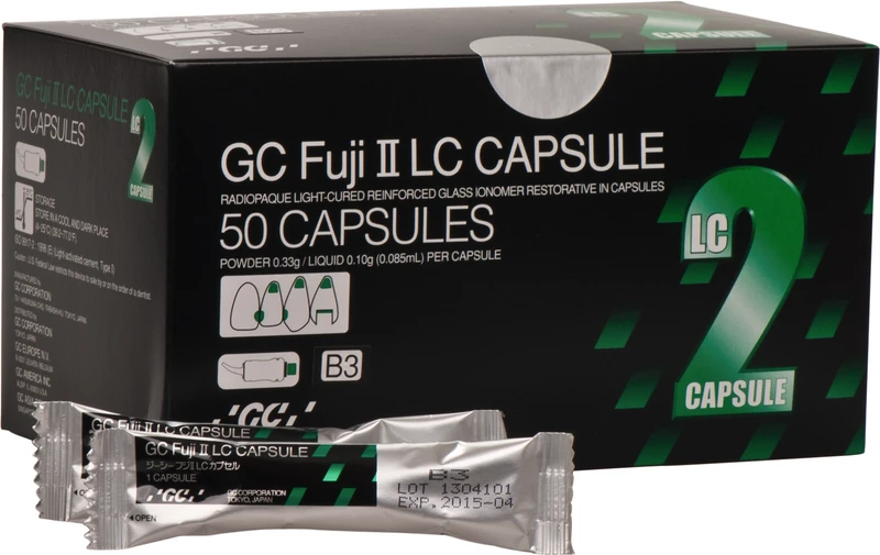 GC Fuji® II LC Capsule Improved  Packung  50 Kapseln B3