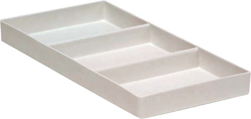 Cabinet Tray Nr. 17  Stück  9,2 x 19,7cm, weiß