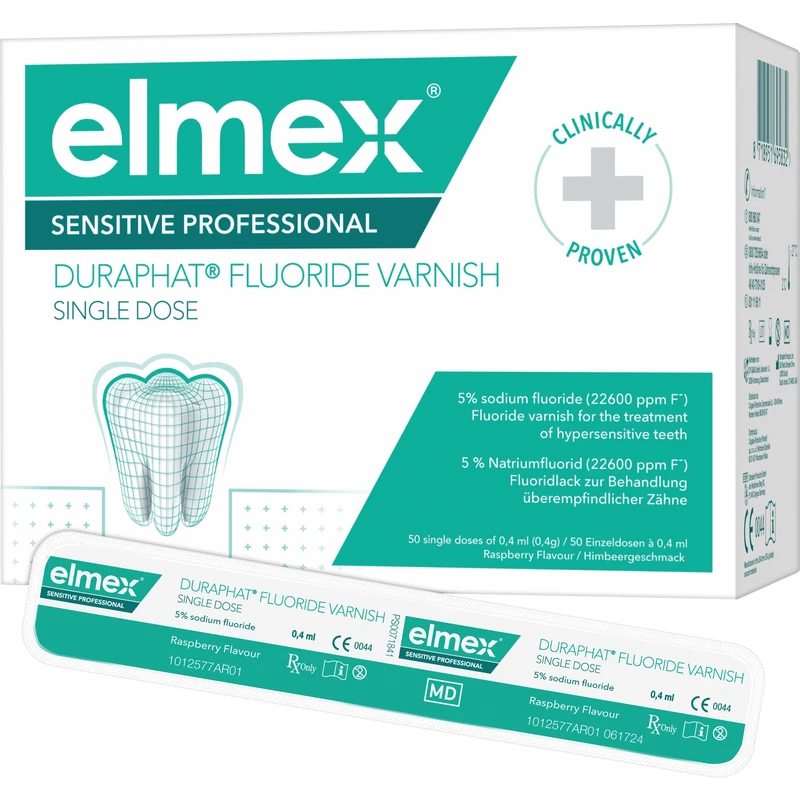 elmex® SENSITIVE PROFESSIONAL Duraphat   Packung  50 x 0,4 ml Single Dose