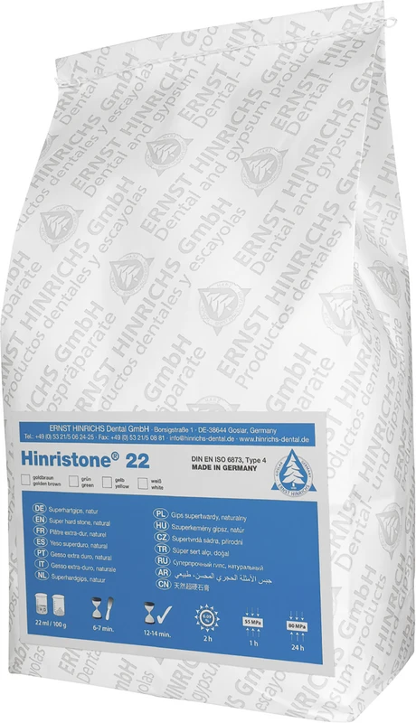 Hinristone® 22  Beutel  5 kg weiß