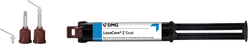 LuxaCore Z Dual  Packung  2 x 9 g Smartmix-Doppelspritze hell-opak, Zubehör