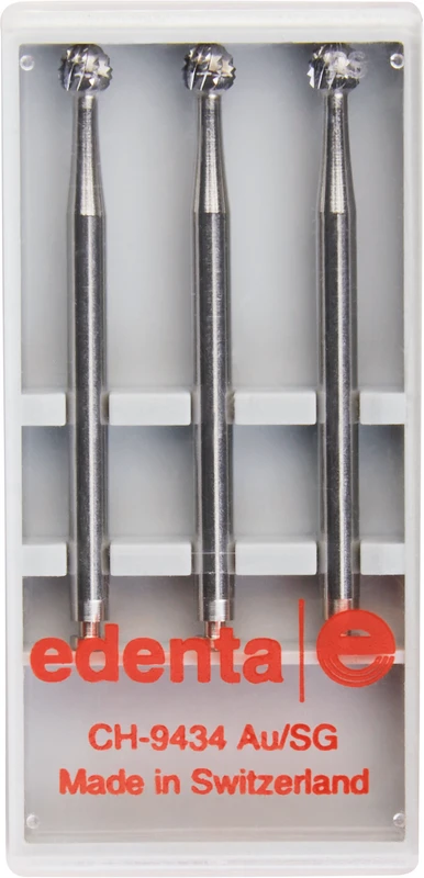 Chirurgie Fräser HM C141A  Packung  3 Stück, RA XL, Figur 001, ISO 031