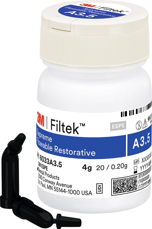 Filtek Supreme Flowable  Packung  20 x 0,2 g Kapsel A3,5