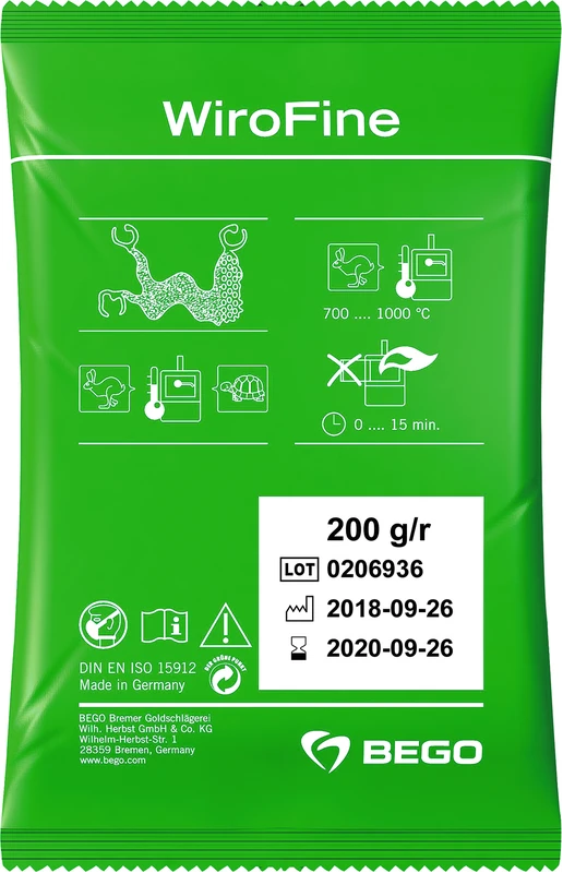 WiroFine   Karton  30 x 200 g Beutel 