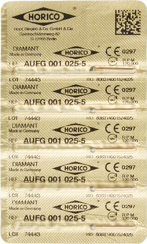 Diamant AuFG 001  Packung  5 Stück FG, Figur 001, ISO 025