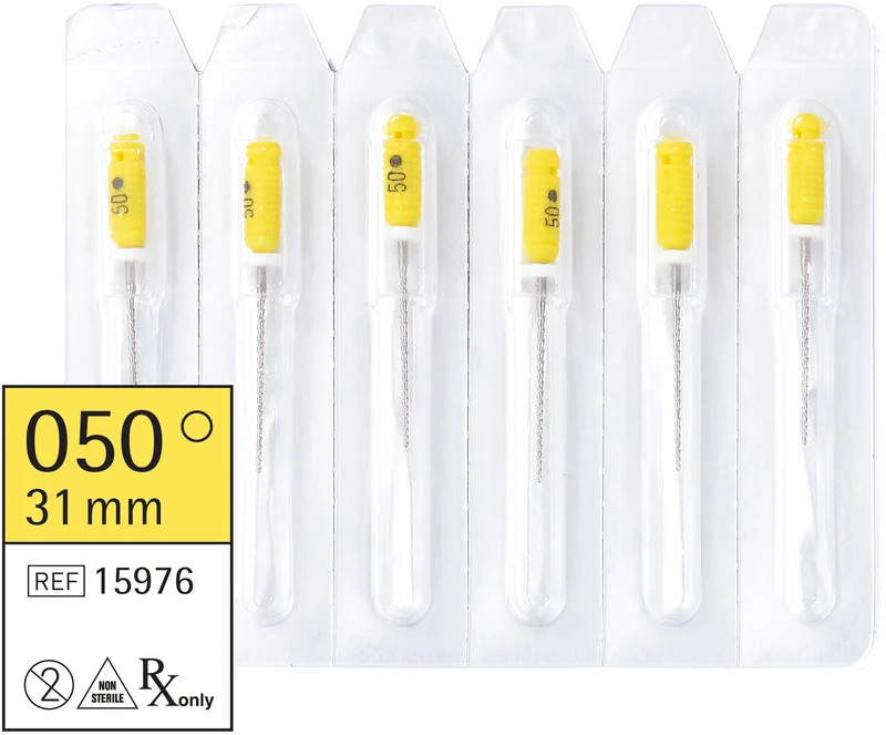 Omni Hedstroemfeilen  Packung  6 Stück 31 mm ISO 050