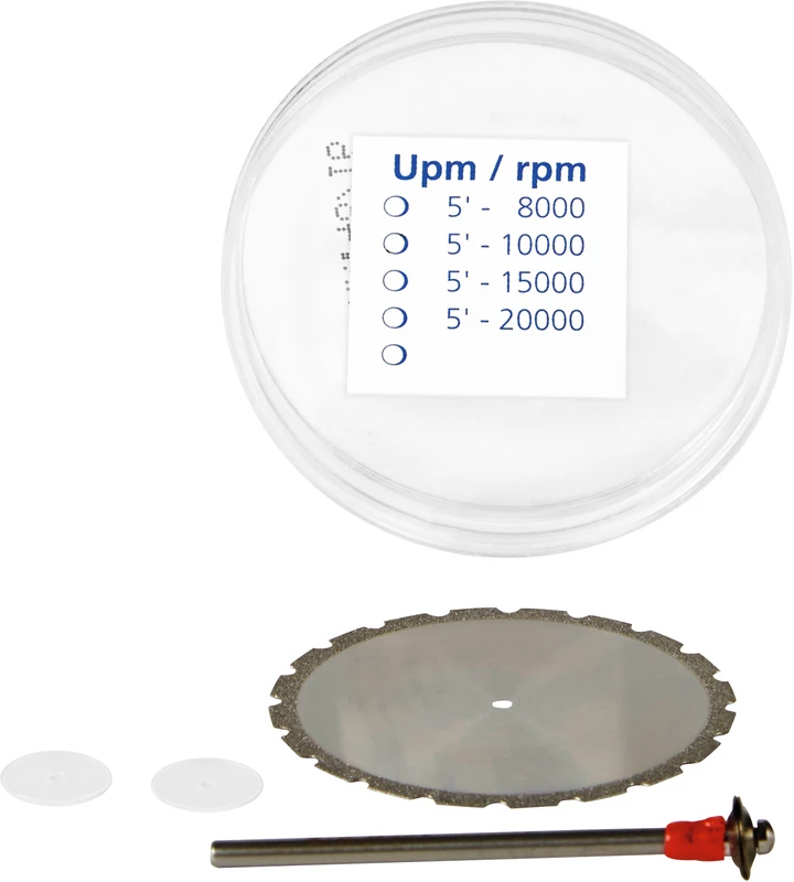 TOPDENT Plaster-Cut Maxi  Stück  Maxi, unmontiert, rot fein, 40 mm x 0,3 mm