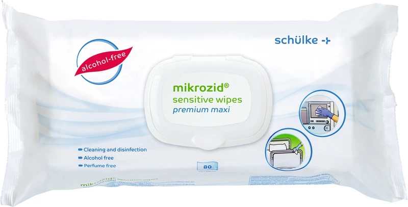 mikrozid® sensitive wipes  Softpack  80 Stück premium maxi