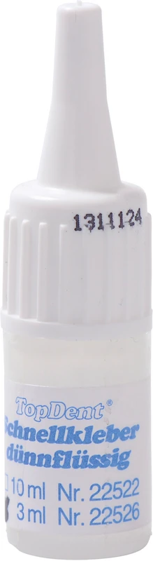 TOPDENT Schnellkleber  Flasche  3 ml dünnflüssig