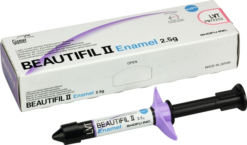 BEAUTIFIL II ´ Spritze  2,5 g enamel low-value translucent