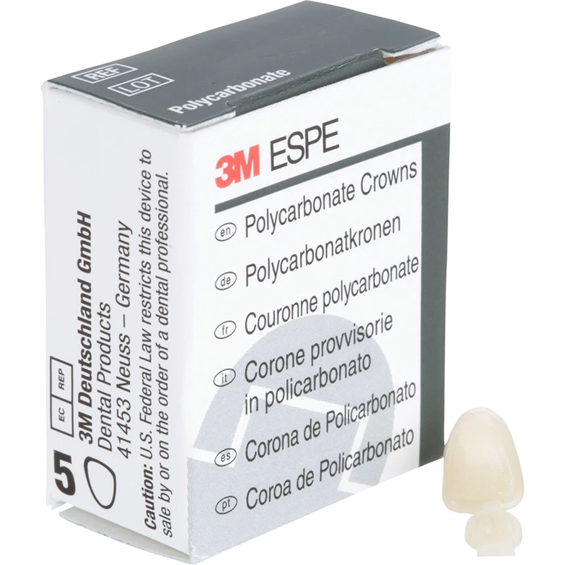 Polycarbonat-Kronen  Packung  5 Stück Nr. 27