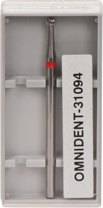 Omni HM-Fräser Schliff 20  Stück  kreuzverzahnt, rot fein, HP, Figur 001, 2 mm, ISO 023