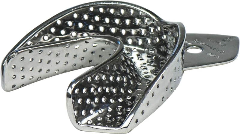 Abdrucklöffel ERGOLOCK mit Retentionsrand  Stück  UK M, perforiert