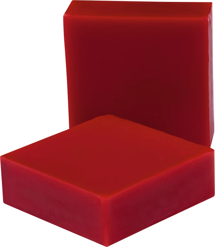 Fräswachs  Packung  10 x 53 g Blöcke rot