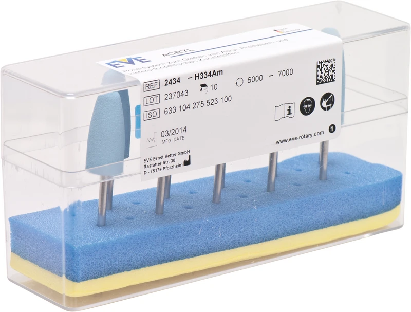 EVE ACRYL  Packung  10 Stück hellblau, mittel H334Am