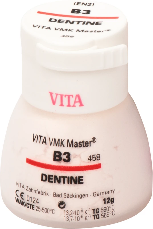 VITA VMK Master® VITA classical A1-D4®  Dose  12 g Pulver dentine B3