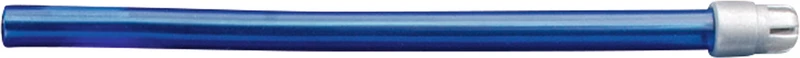 Monoart® Speichelsauger  Packung  1.000 Stück blau, 12,5 cm, Kappe silber lose
