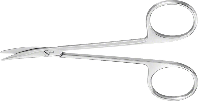 Präparierscheren  Stück  BC165R, 115 mm, gebogen