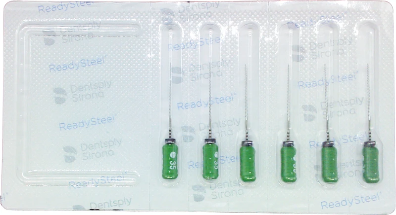 READYSTEEL Senseus Hedstroem Files  Packung  6 Stück 25 mm ISO 035