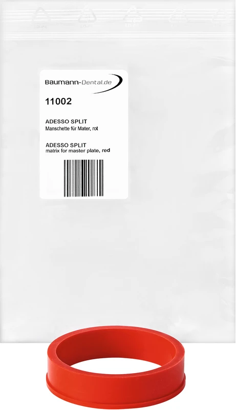 adesso Split® Mater  Stück  Manschette rot