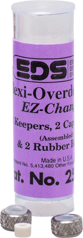 Flexi-Overdenture® EZ-Change  Packung  2 Stück inklusive Matrizenkappen