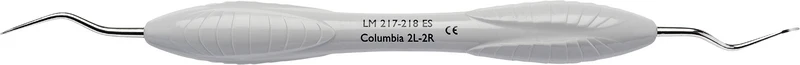 LM Universalkürette Columbia   Stück  Figur 2L\2R, für Schneidezähne\Prämolaren, grau, LM-ErgoSense® Griff