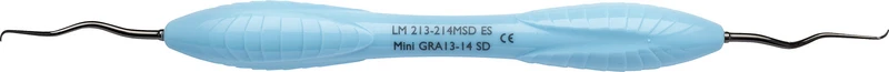 LM Sharp Diamond Mini Gracey  Stück  Figur 13\14, Präm.\Molaren, hellblau, LM-ErgoSense®-Griff