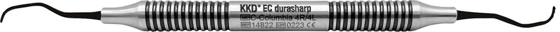KKD® Easy Clean durasharp Universal Kürette  Stück  Figur 4R\4L, für Seitenzähne, mit Metallgriff