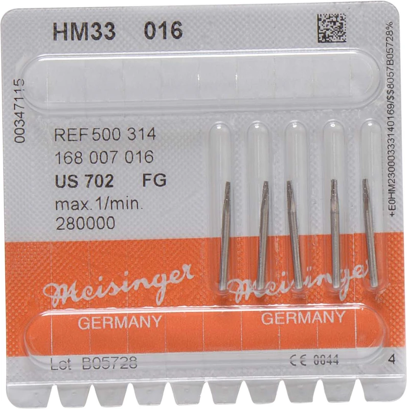HM-Bohrer 33  Packung  5 Stück FG, Figur 168, 4,5 mm, ISO 016