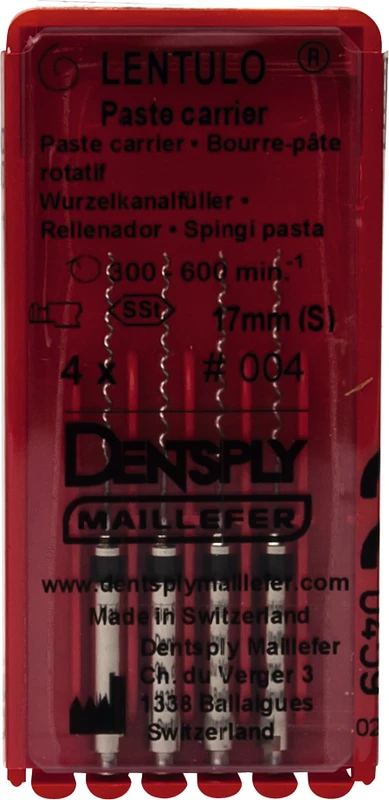 Wurzelkanalfüller   LENTULO®    Packung  4 Stück 17 mm, Gr. 4