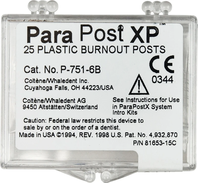 ParaPost® XP Ausbrennstifte  Bulkpackung  25 Stück Ø 1,5 mm