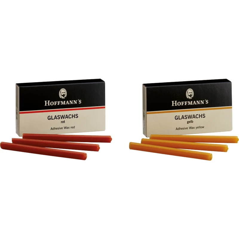 Hoffmann's Glaswachs  Packung  70 g Glaswachs, gelb