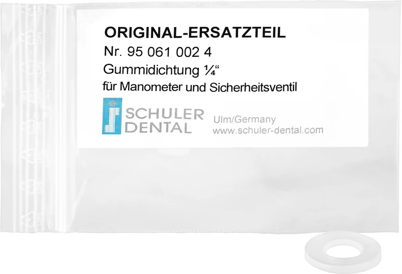 Gummidichtung  Stück  1\4  , transparent