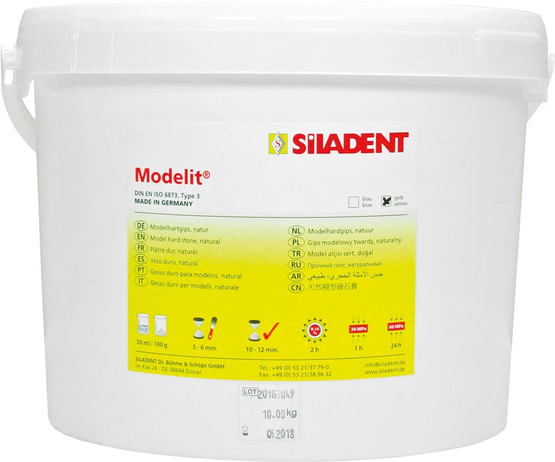 Modelit®  Eimer  10 kg gelb