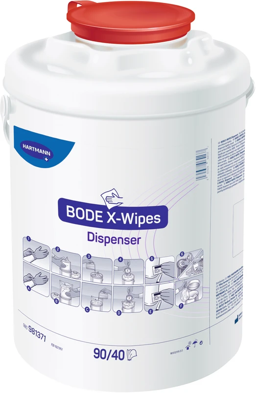 BODE X-Wipes Tuchspender  Stück  rot