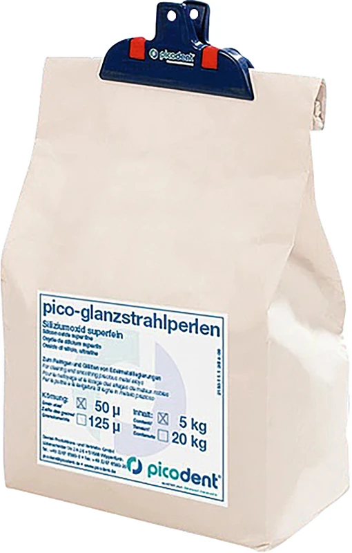 Glanzstrahlperlen  Beutel  5 kg, 50 µm