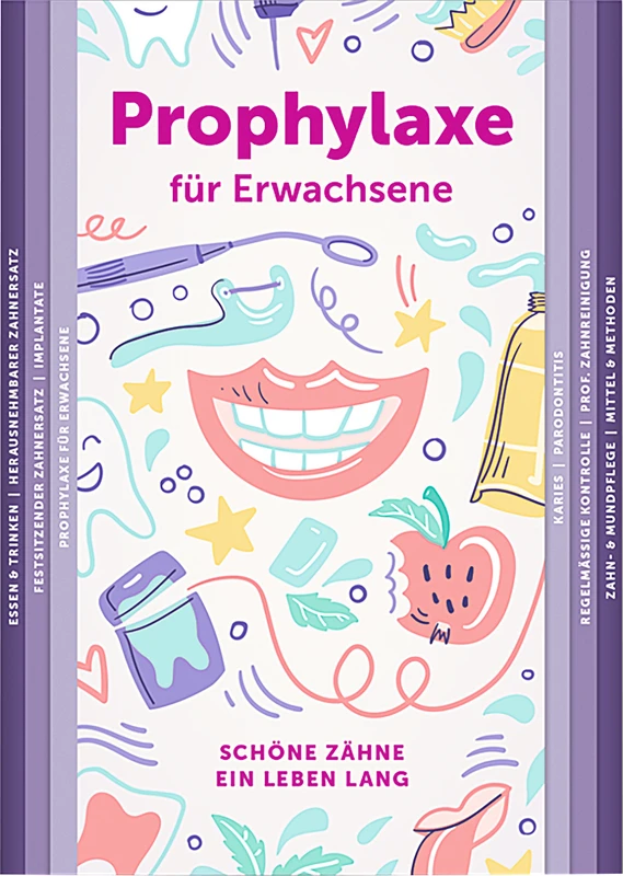 Merkblatt Prophylaxe   Packung  20 Stück für Erwachsene