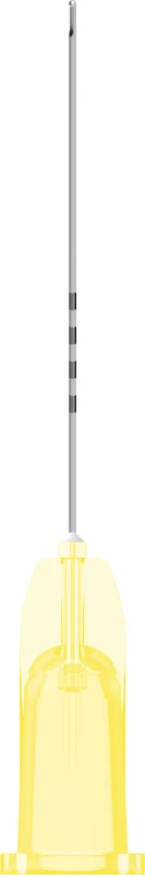 transcodent Endo Absaugkanülen  Packung  25 Stück gelb, 30G, L 0,3 x 32 mm